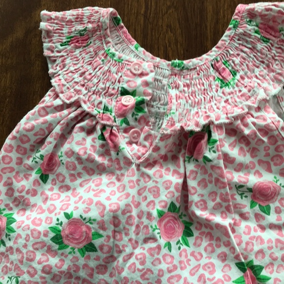Mudpie | Smocked flower dress/tunic - Picture 4 of 4